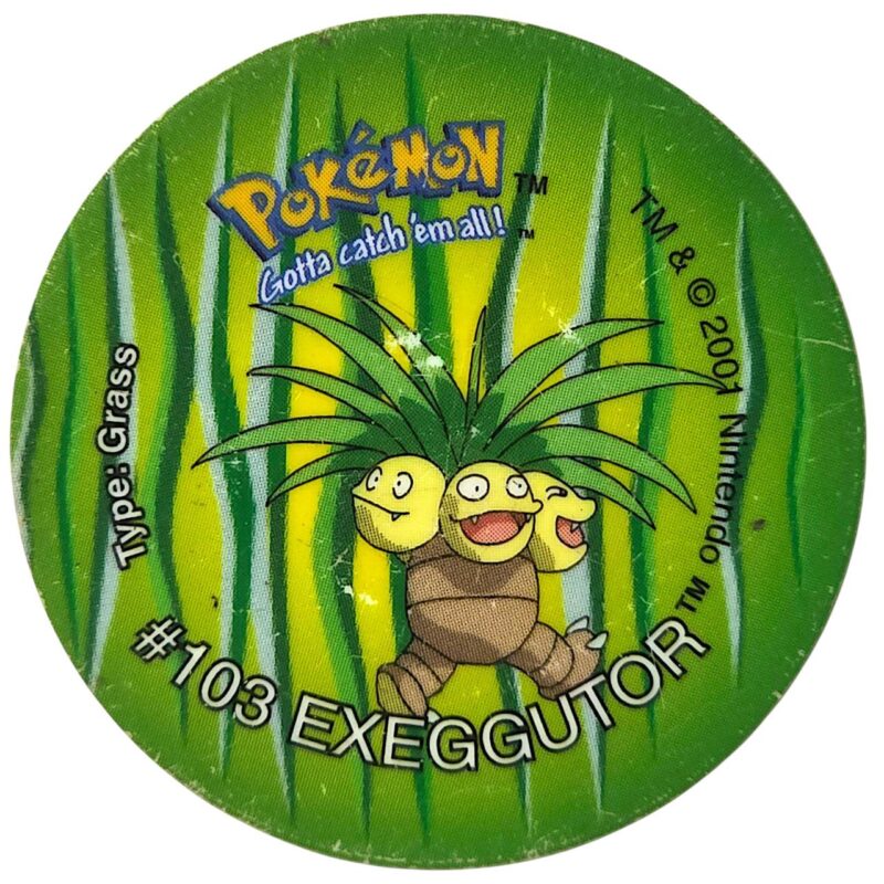 Tazo 2, #91 (#103 Exeggutor), English version, 2001