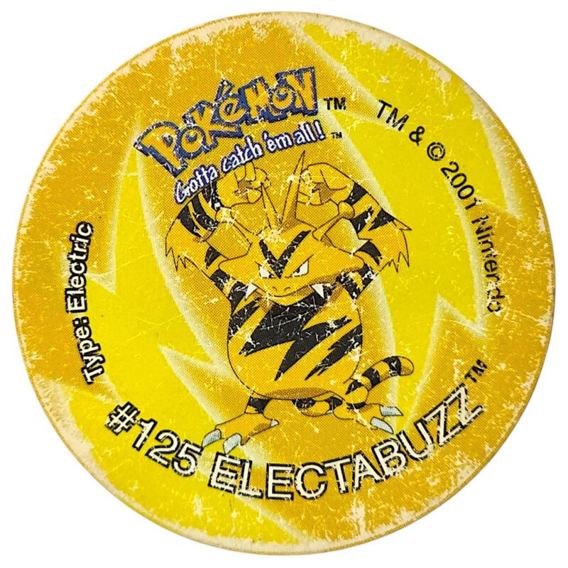 Tazo 2, #88 (#125 Electabuzz), English version, 2001
