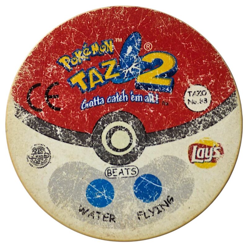 Tazo 2, #88 (#125 Electabuzz), English version, 2001