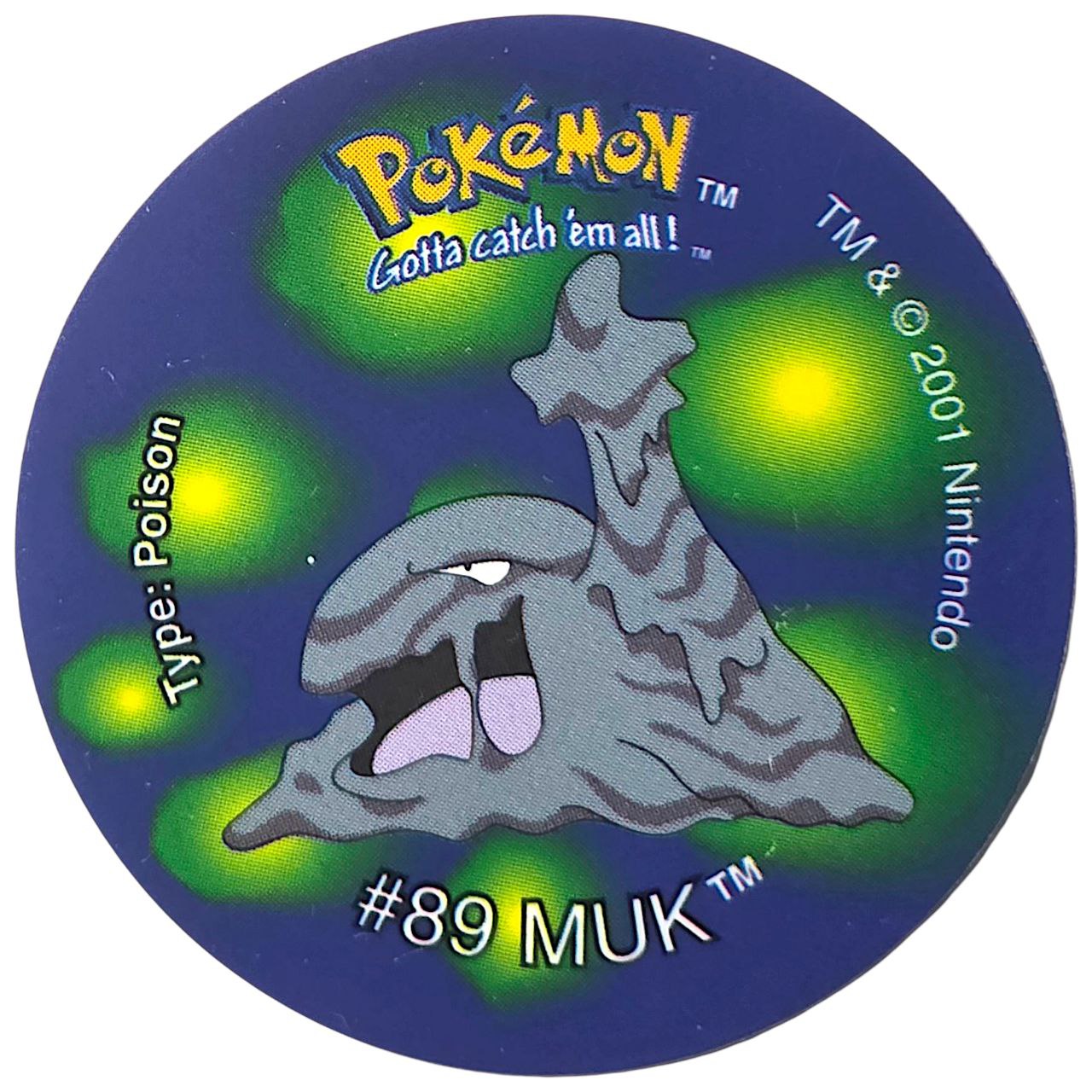 Tazo 2, #67 (#89 Muk), English version, 2001