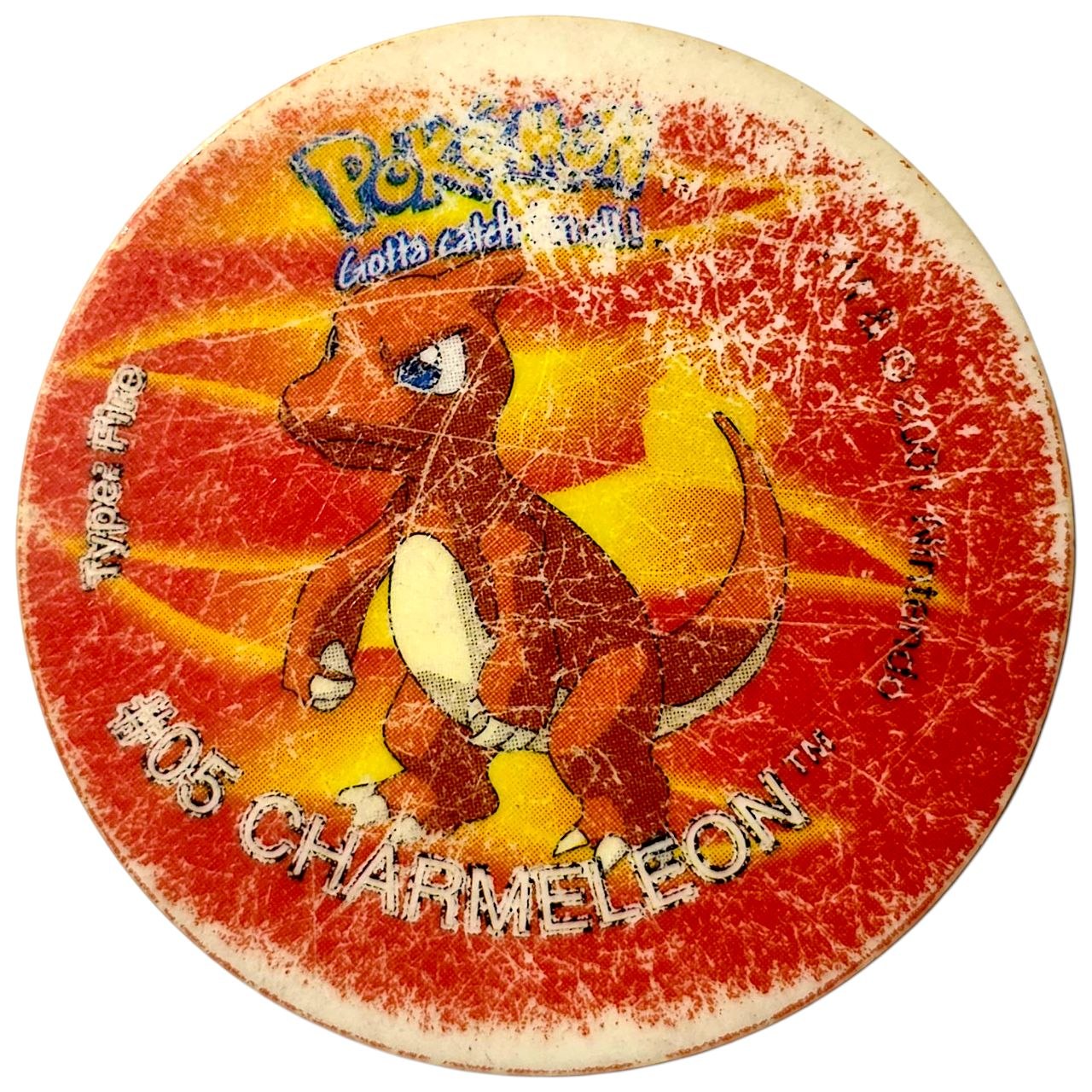 Tazo 2, #54 (#05 Charmeleon), English version, 2001