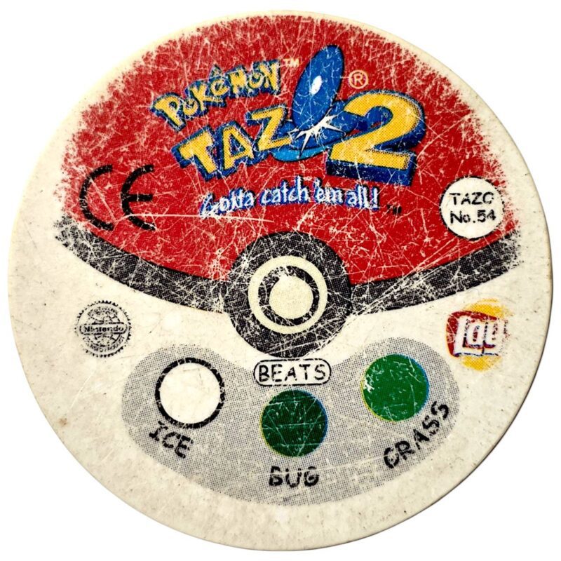 Tazo 2, #54 (#05 Charmeleon), English version, 2001