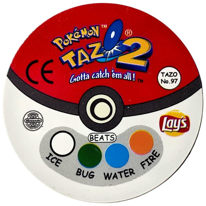 Tazo 2, #97 (#75 Graveler), English version, 2001