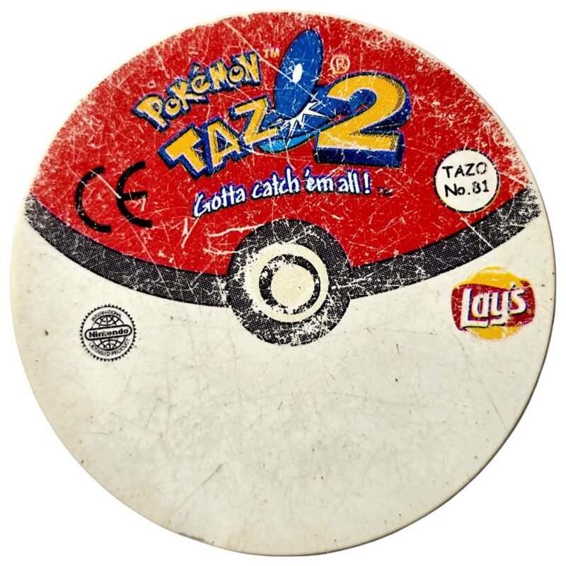 Tazo 2, #81 (#17 Pidgeotto), English version, 2001