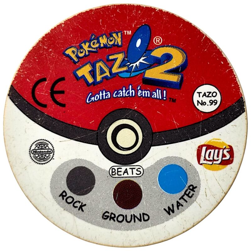 Tazo 2, #99 (#45 Vileplume), English version, 2001