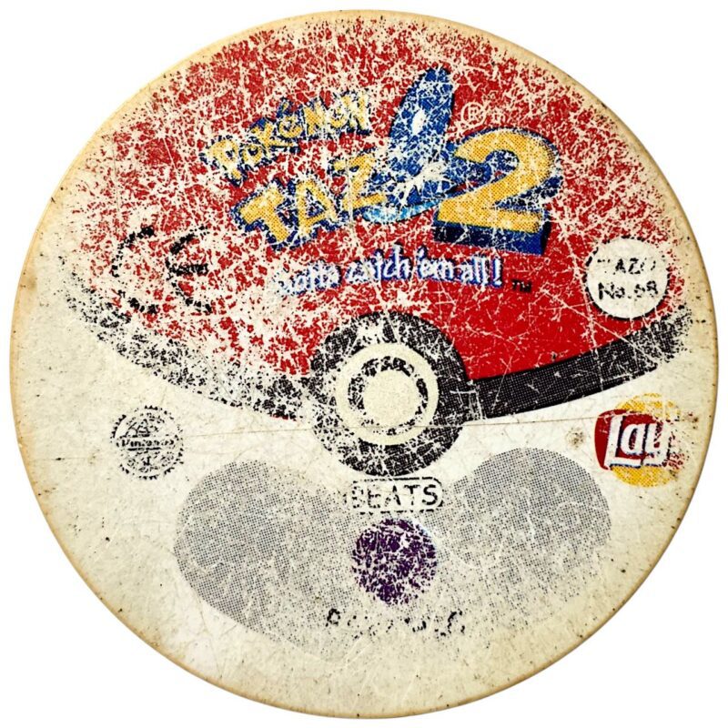 Tazo 2, #68 (#94 Gengar), English version, 2001