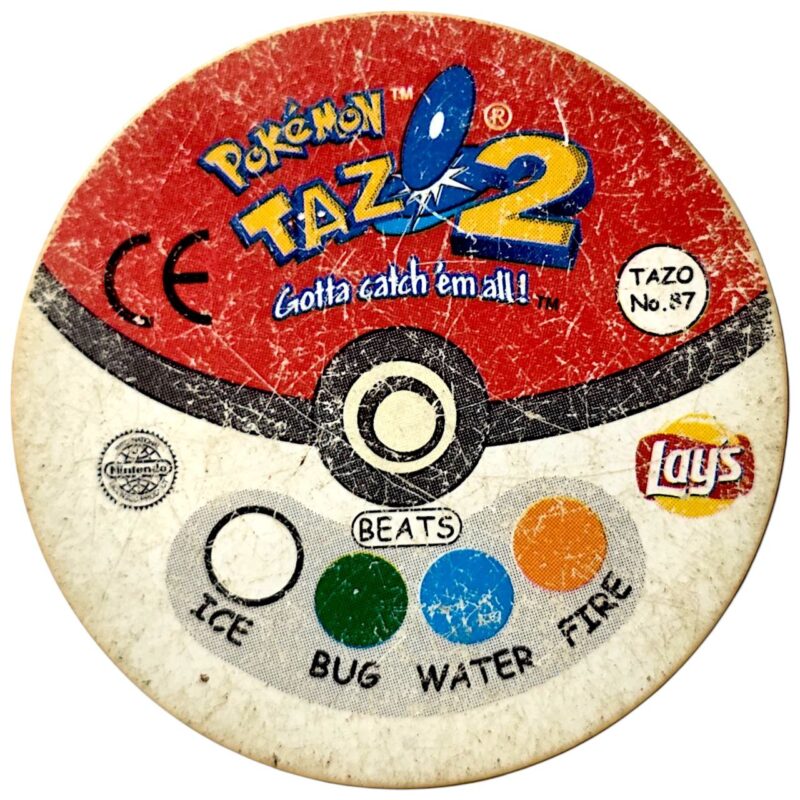 Tazo 2, #87 (#95 Onix), English version, 2001