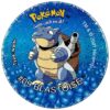 Tazo 2, #57 (#09 Blastoise), English version, 2001