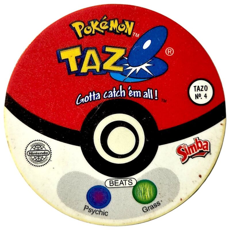 Tazo, #4 (#13 Weedle), South Africa, 1998