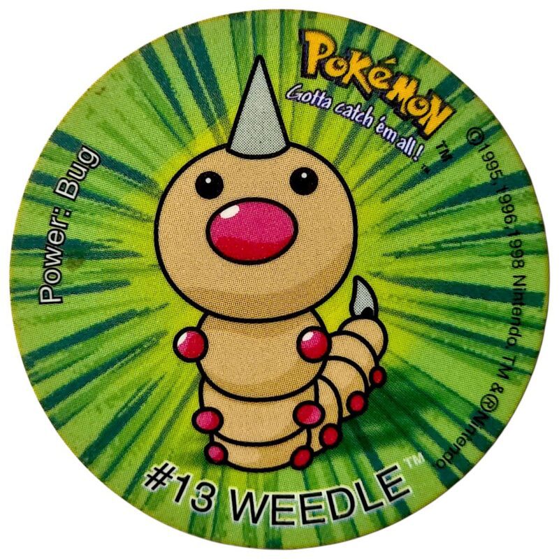 Tazo, #4 (#13 Weedle), South Africa, 1998