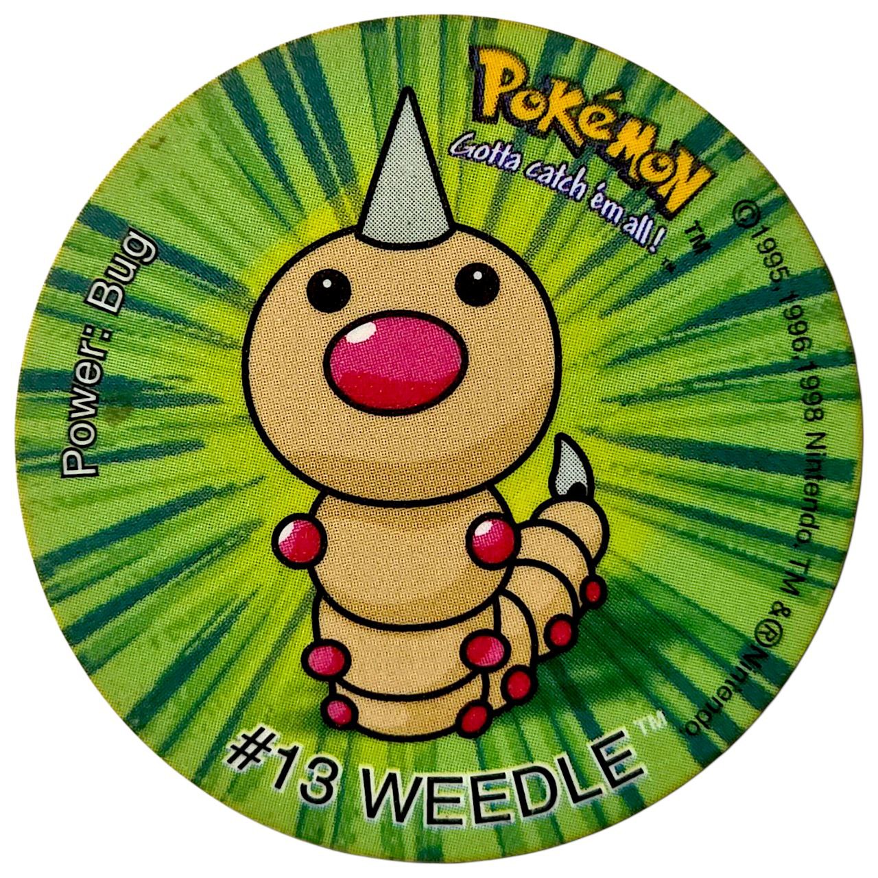 Tazo, #4 (#13 Weedle), South Africa, 1998