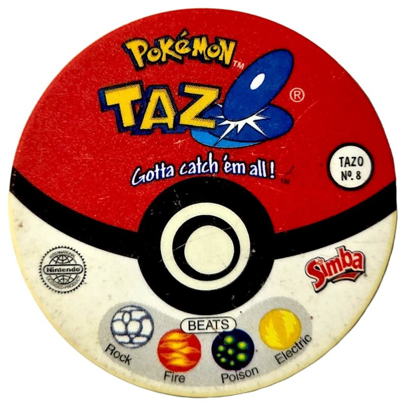 Tazo, #8 (#27 Sandshrew), South Africa, 1998