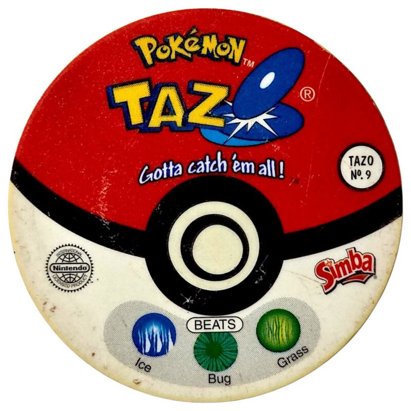 Tazo, #9 (#37 Vulpix), South Africa, 1998