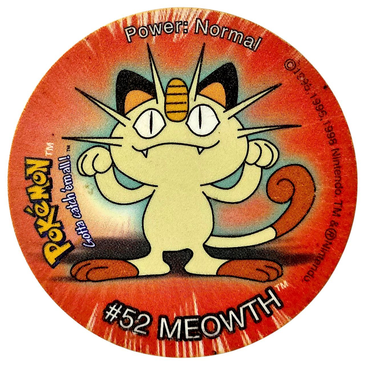 Tazo, #12 (#52 Meowth), South Africa, 1998