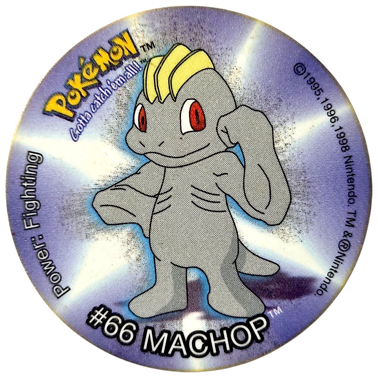 Tazo, #15 (#66 Machop), South Africa, 1998