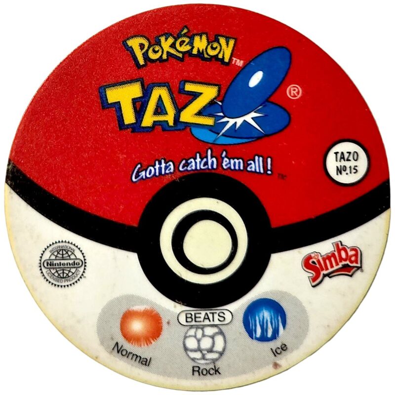 Tazo, #15 (#66 Machop), South Africa, 1998