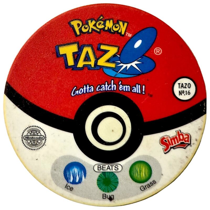Tazo, #16 (#77 Ponyta), South Africa, 1998