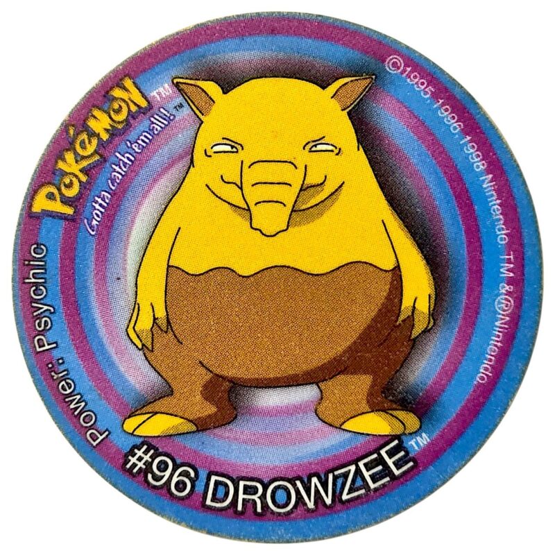 Tazo, #18 (#96 Drowzee), South Africa, 1998