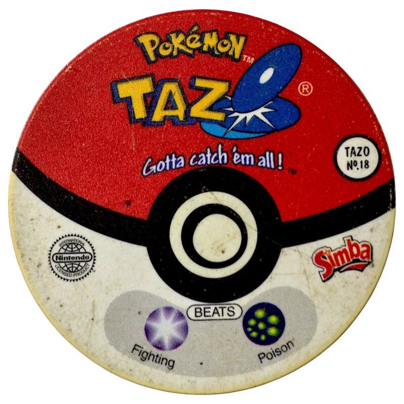 Tazo, #18 (#96 Drowzee), South Africa, 1998