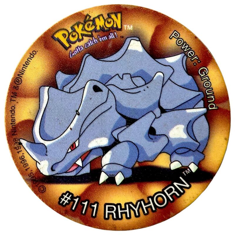 Tazo, #20 (#111 Rhyhorn), South Africa, 1998