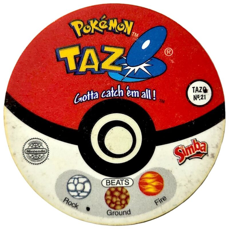 Tazo, #21 (#118 Goldeen), South Africa, 1998