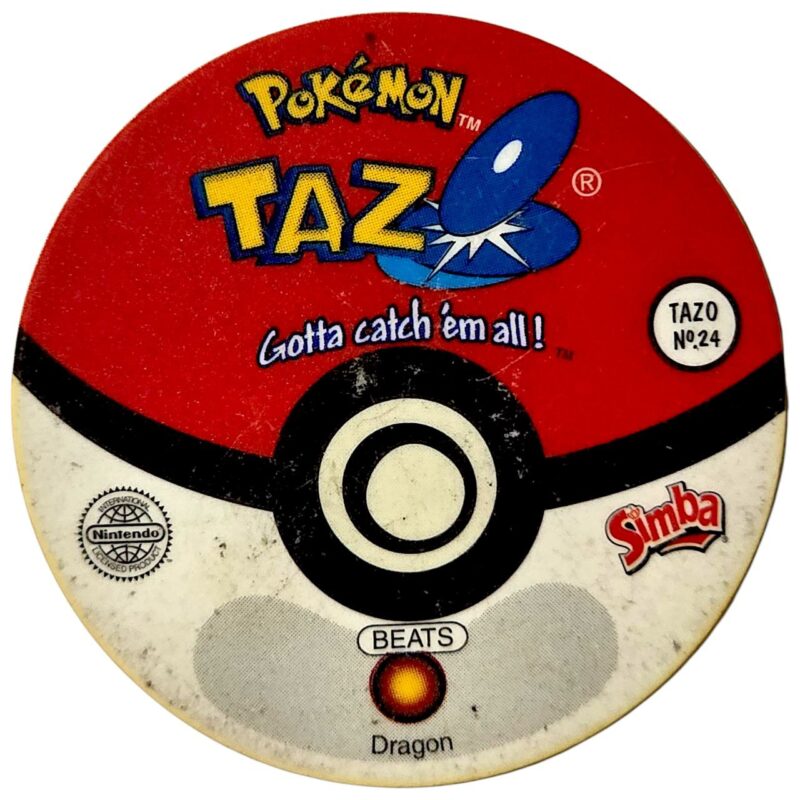 Tazo, #24 (#147 Dratini), South Africa, 1998