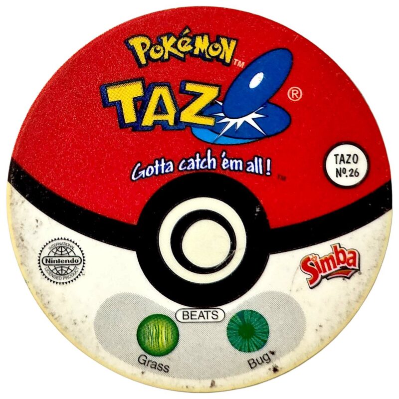 Tazo, #26 (#29 Nidoran), South Africa, 1998