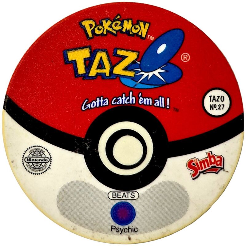 Tazo, #27 (#92 Gastly), South Africa, 1998
