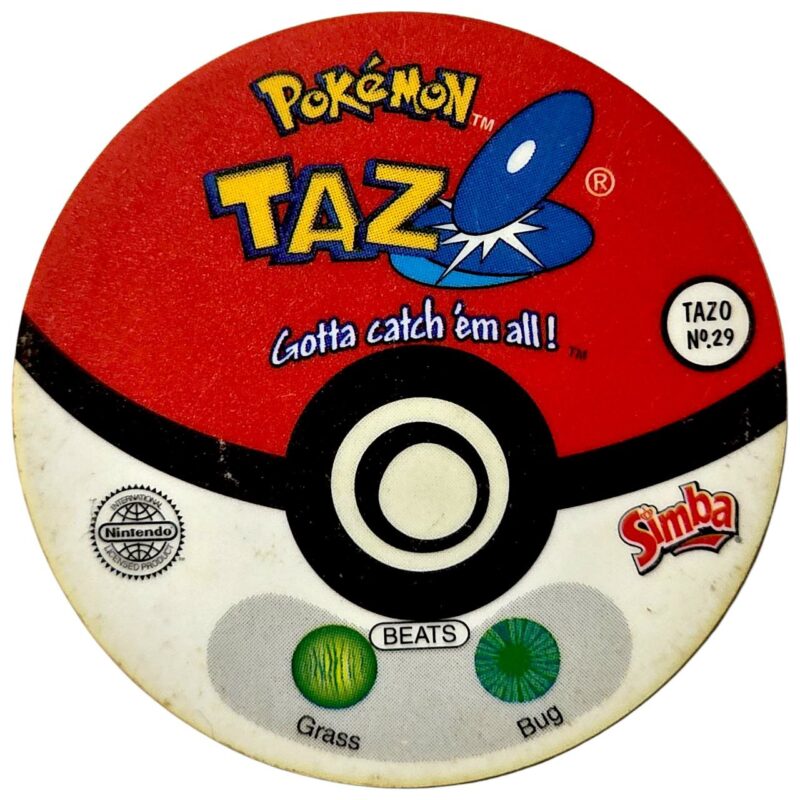 Tazo, #29 (#41 Zubat), South Africa, 1998