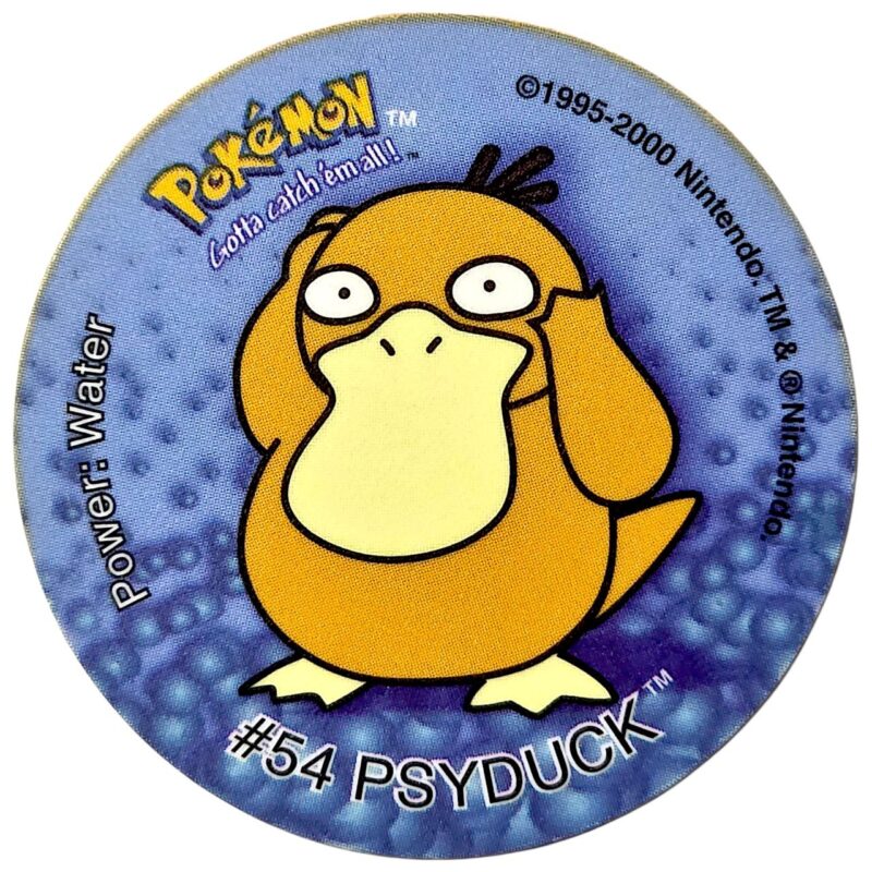 Tazo 2, #33 (#54 Psyduck), South Africa, 2000