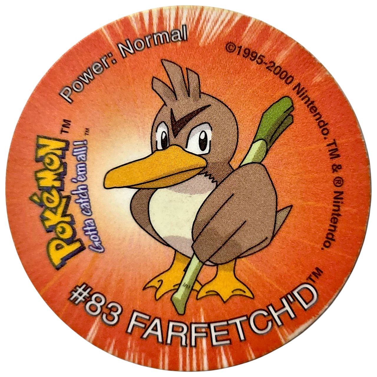 Tazo 2, #35 (#83 Farfetch'd), South Africa, 2000