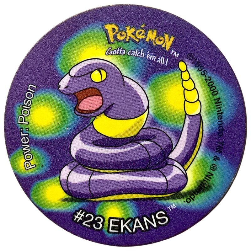 Tazo 2, #37 (#23 Ekans), South Africa, 2000