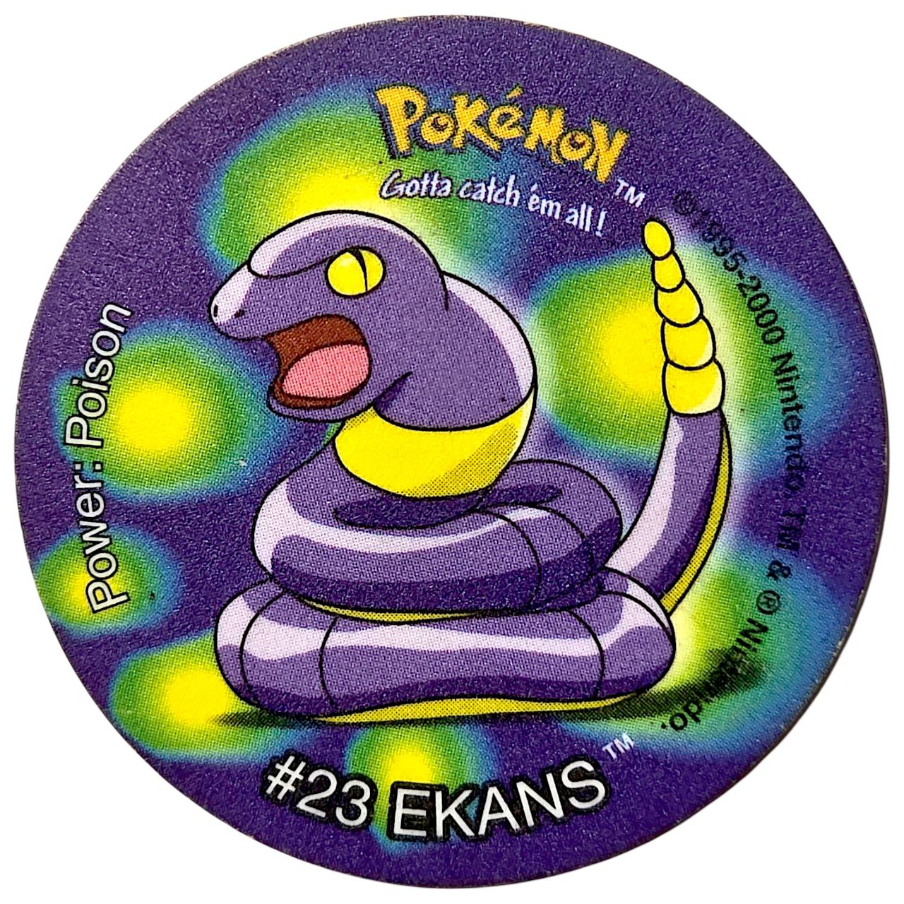 Tazo 2, #37 (#23 Ekans), South Africa, 2000