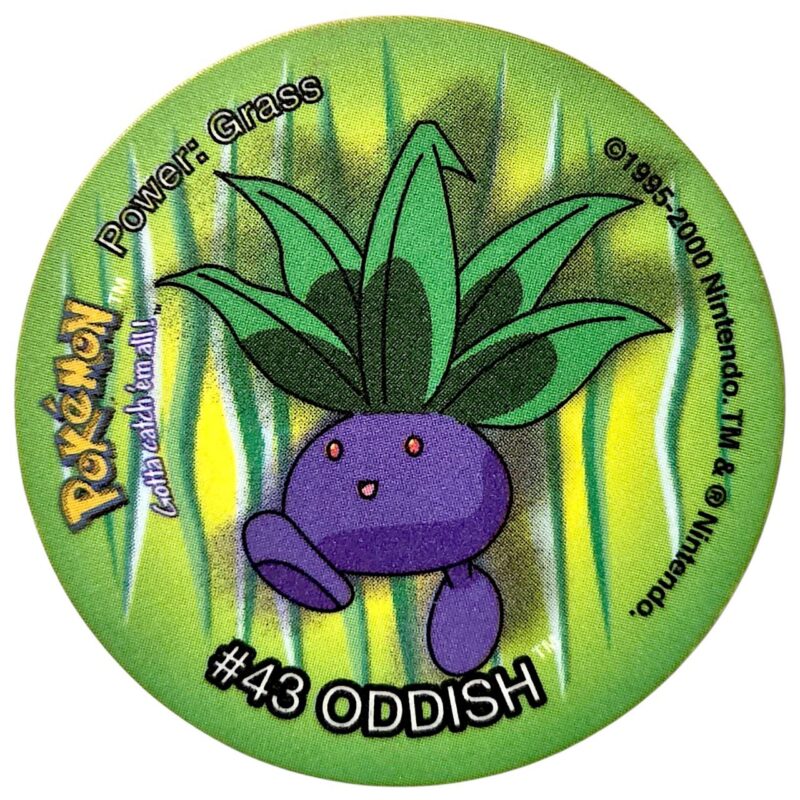 Tazo 2, #38 (#43 Oddish), South Africa, 2000