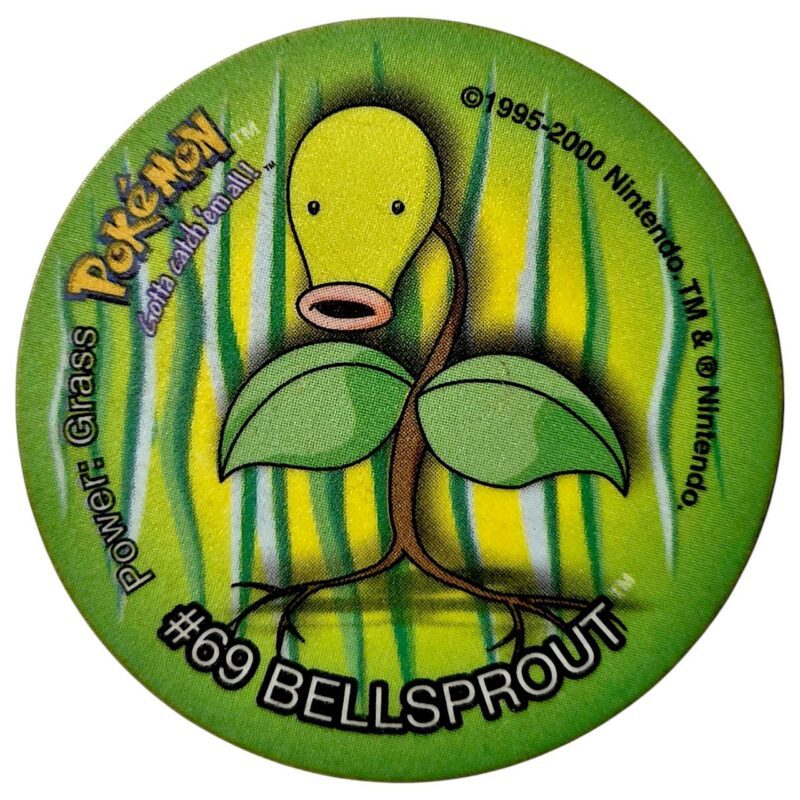 Tazo 2, #42 (#69 Bellsprout), South Africa, 2000