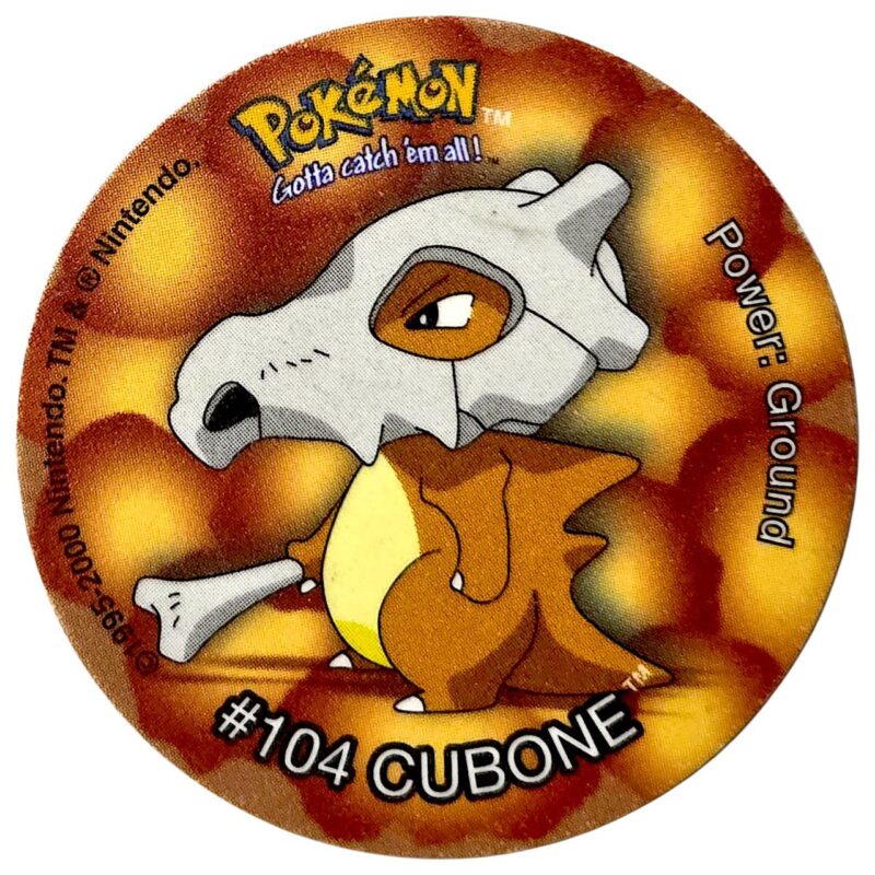 Tazo 2, #48 (#104 Cubone), South Africa, 2000