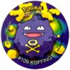 Tazo 2, #49 (#109 Koffing), South Africa, 2000