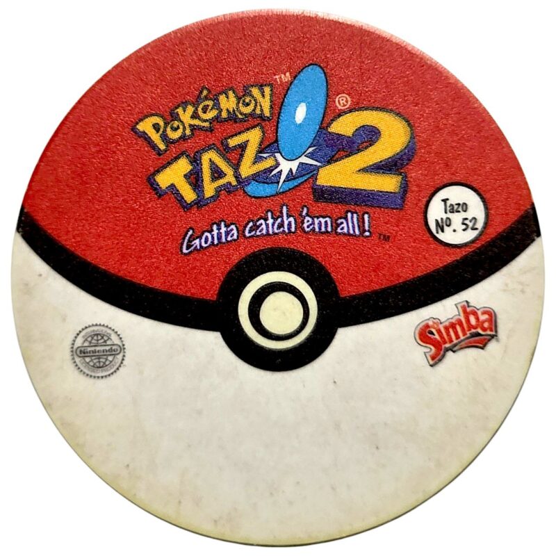 Tazo 2, #52 (#133 Eevee), South Africa, 2000