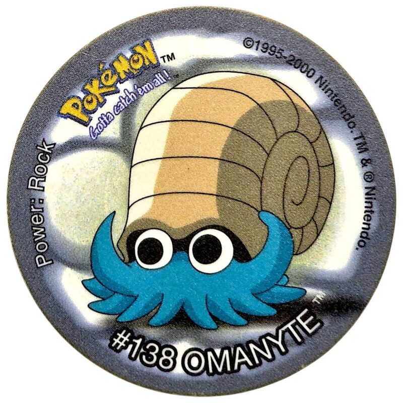 Tazo 2, #53 (#138 Omanyte), South Africa, 2000
