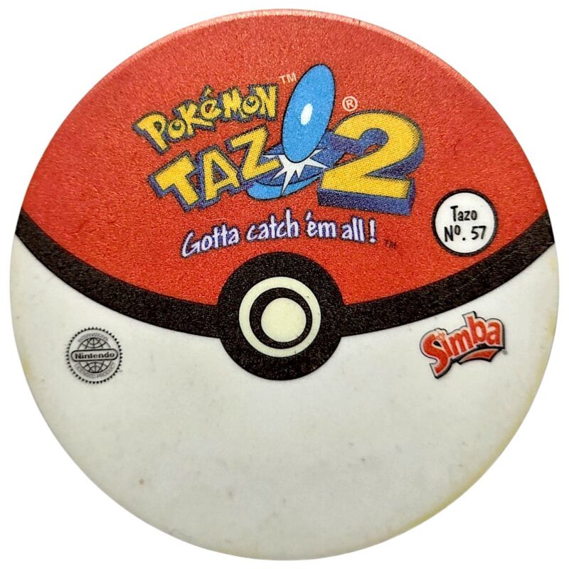 Tazo 2, #57 (#143 Snorlax), South Africa, 2000