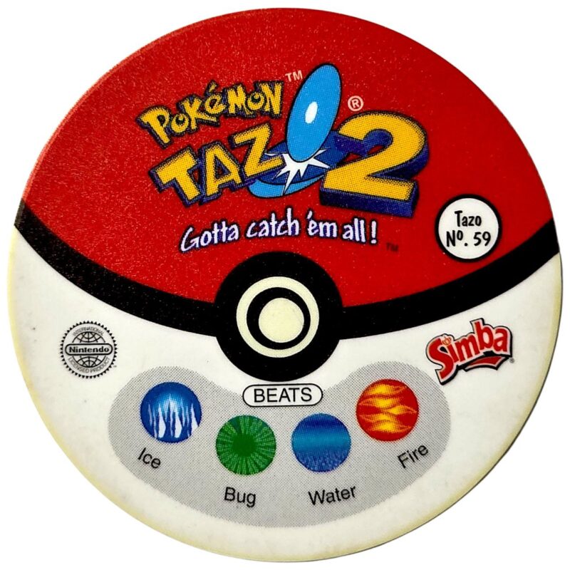 Tazo 2, #59 (#142 Aerodactyl), South Africa, 2000