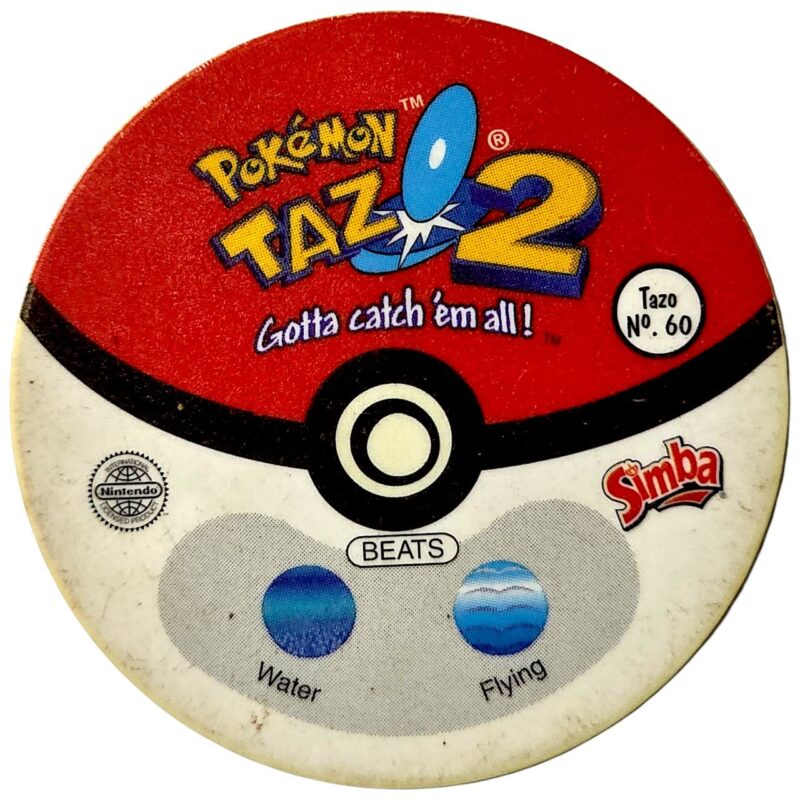 Tazo 2, #60 (#135 Jolteon), South Africa, 2000