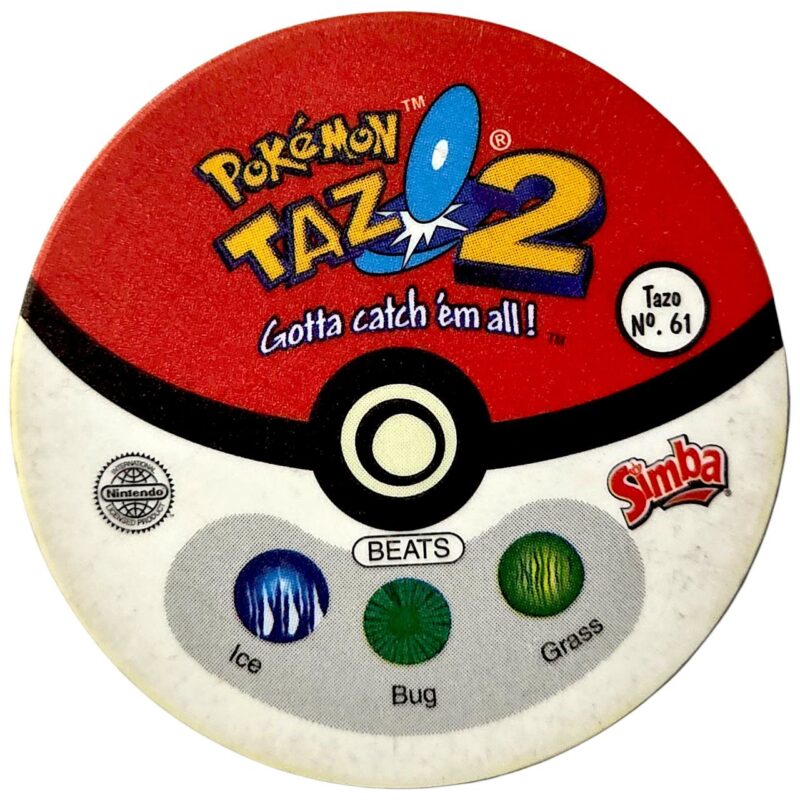 Tazo 2, #61 (#146 Moltres), South Africa, 2000