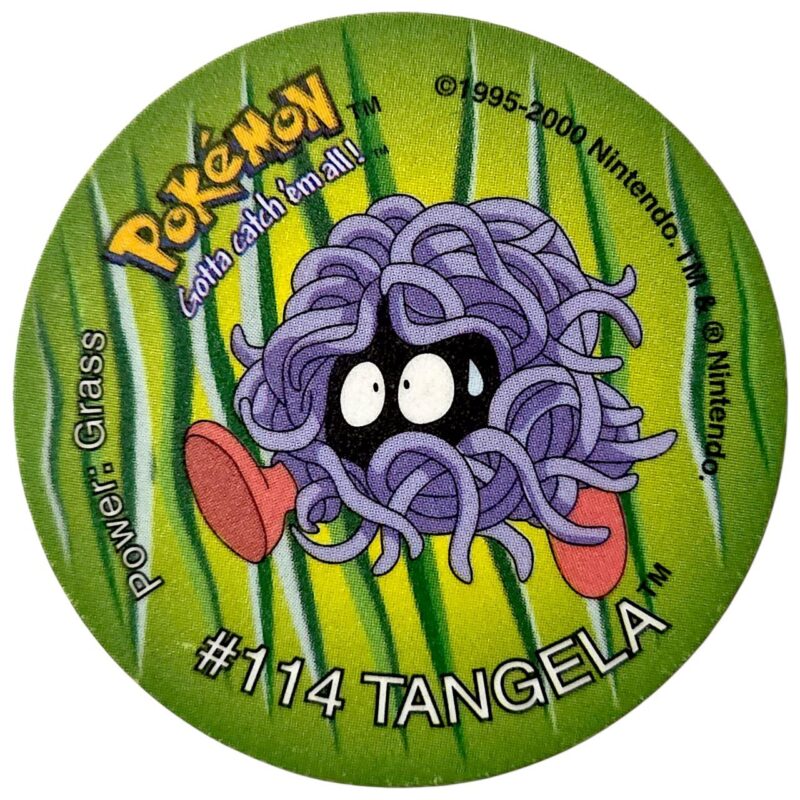 Tazo 2, #68 (#114 Tangela), South Africa, 2000