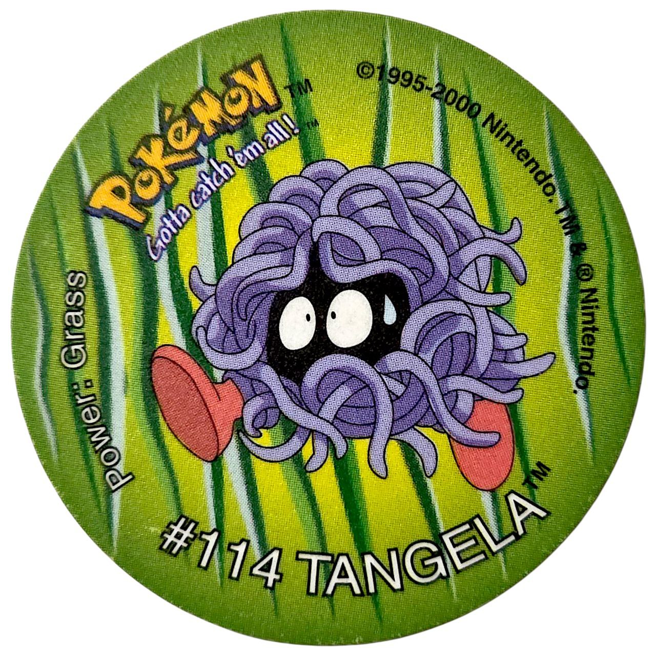 Tazo 2, #68 (#114 Tangela), South Africa, 2000