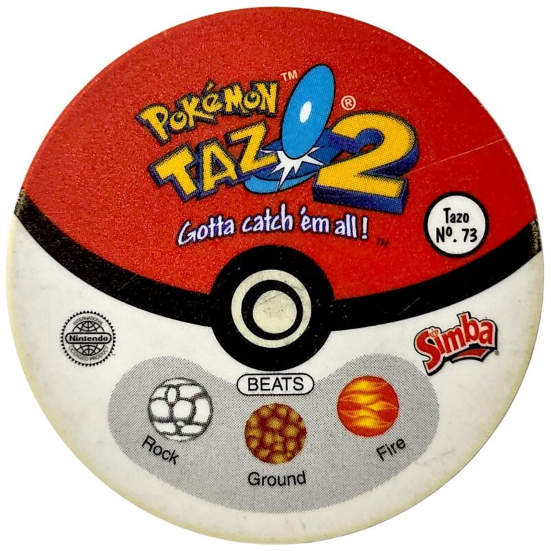 Tazo 2, #73 (#87 Dewgong), South Africa, 2000