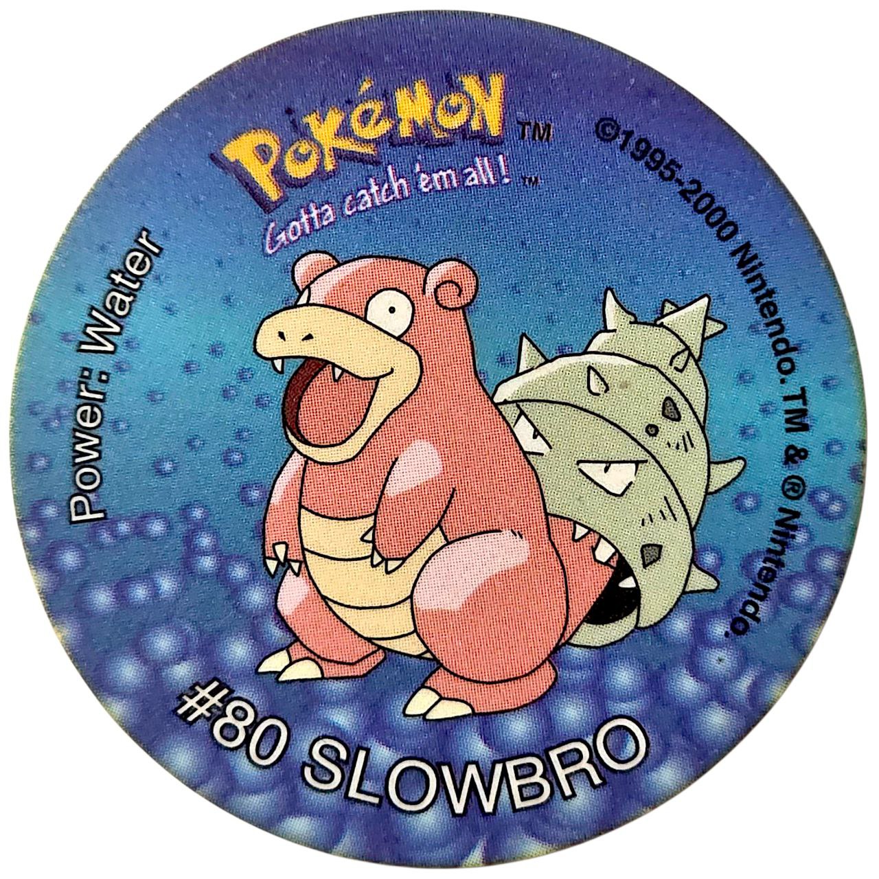 Tazo 2, #75 (#80 Slowbro), South Africa, 2000