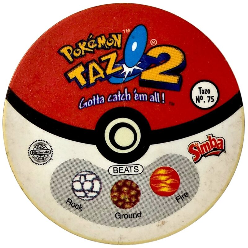 Tazo 2, #75 (#80 Slowbro), South Africa, 2000