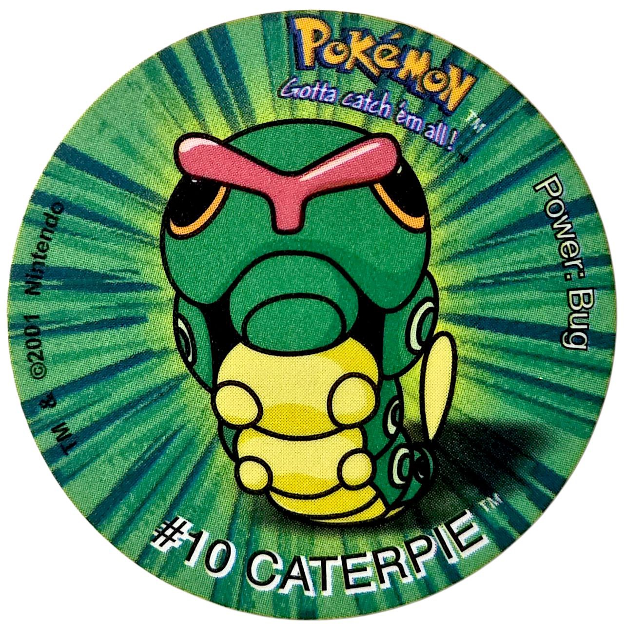 Tazo 3, #81 (#10 Caterpie), South Africa, 2001