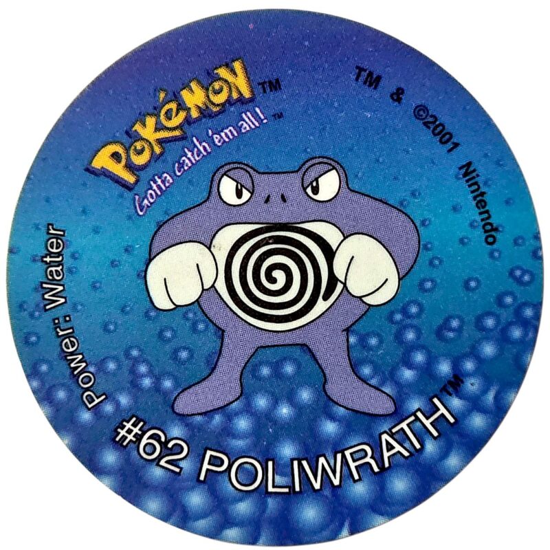 Tazo 3, #83 (#62 Poliwrath), South Africa, 2001